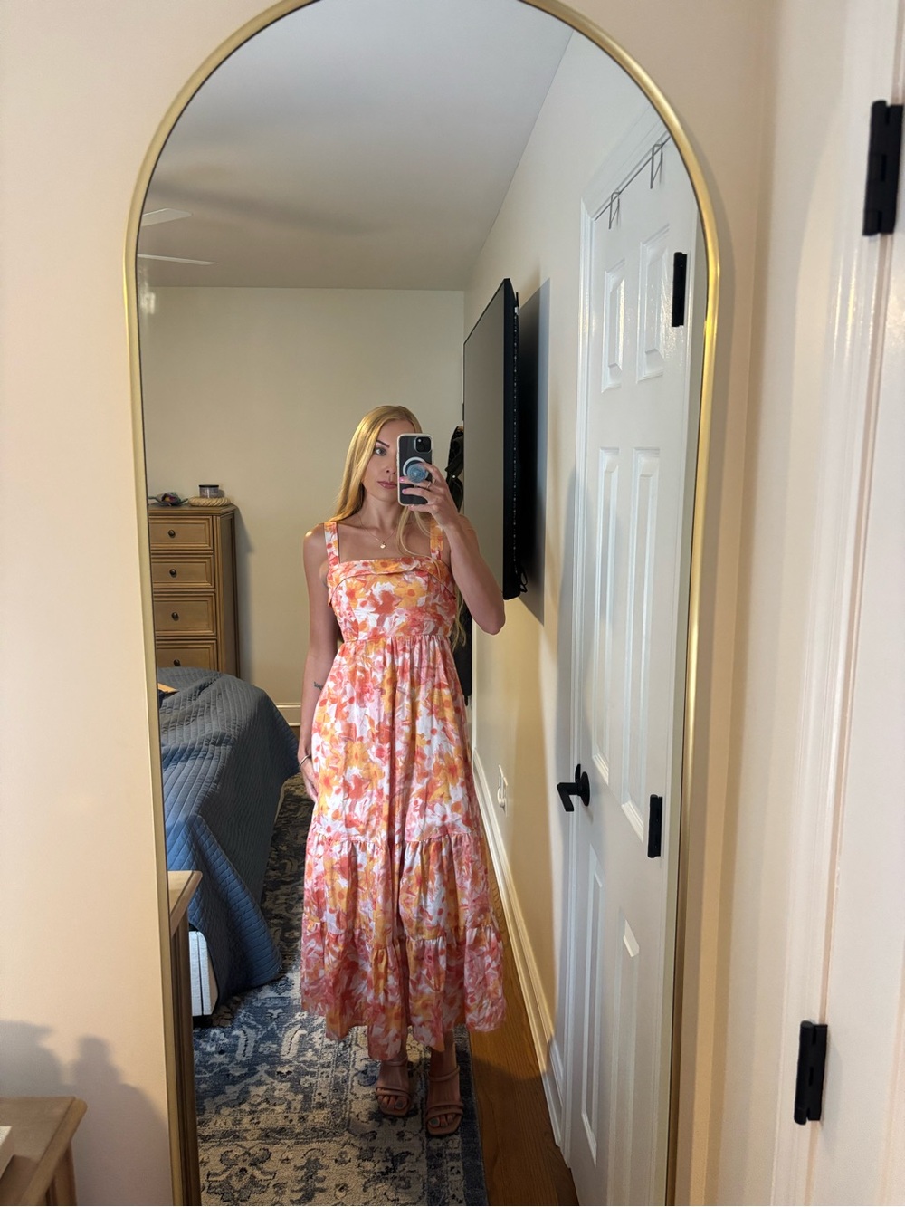 Hello Molly Indi Luxe heated sun maxi dress size small - Picture 10 of 16